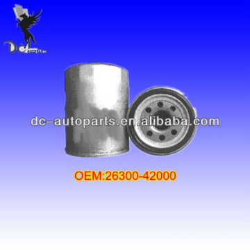 Filtro de óleo do caminhão 26300-42000 para Ford, Mazda, Mitsubishi